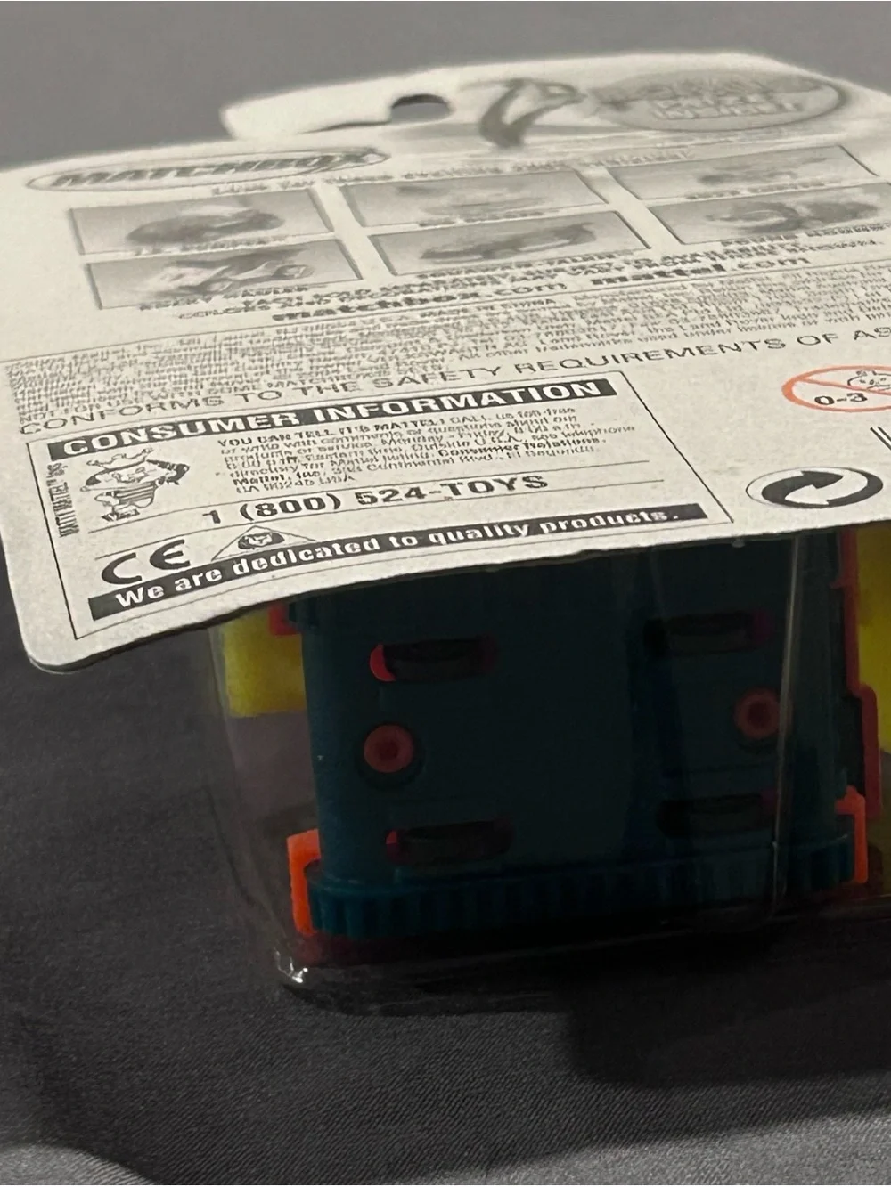 Matchbox Orange “The Wall Eater” No. 073 MBX ‘05 Series “Bonus Prize Inside”